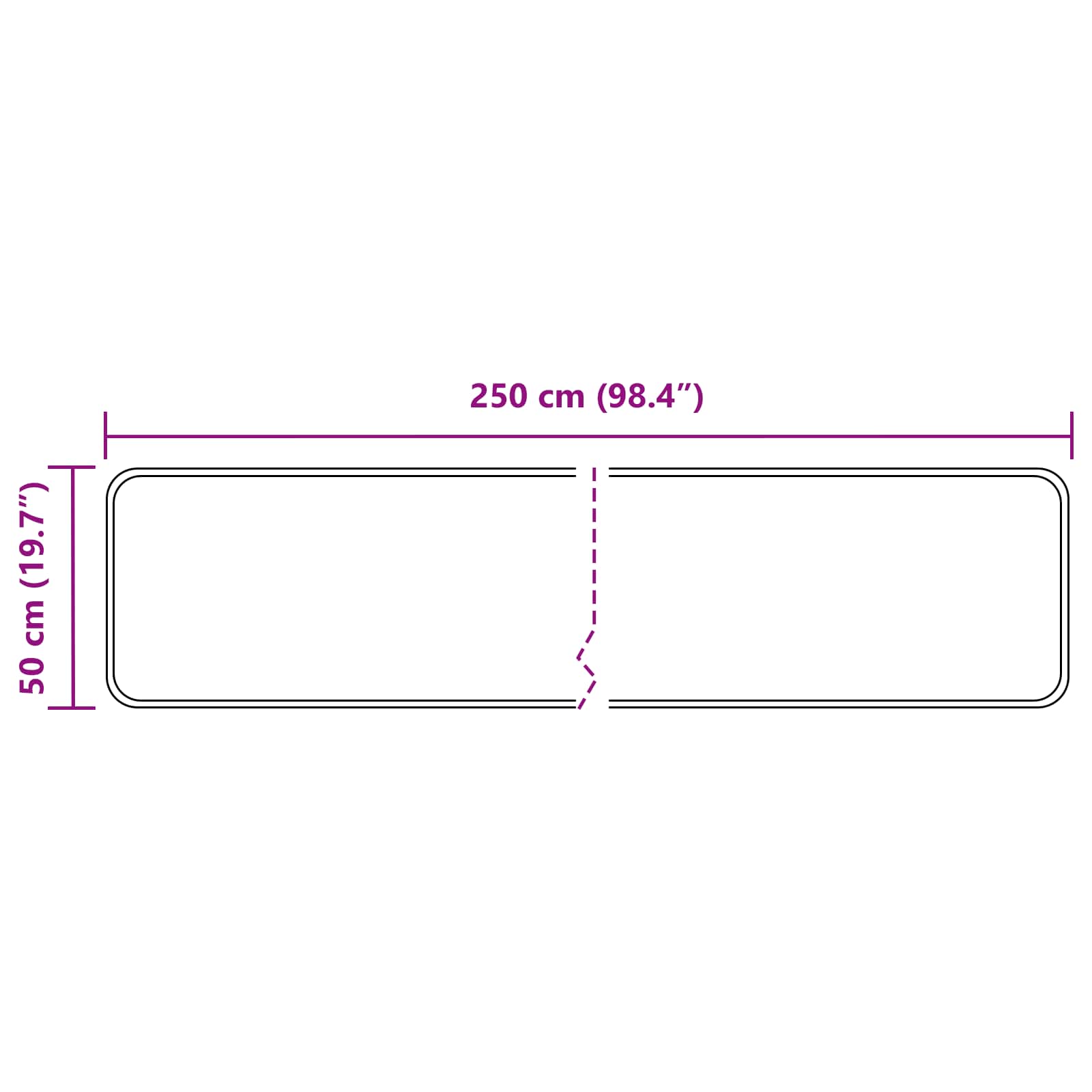 Teppich Waschbar Mehrfarbig 160x230 cm