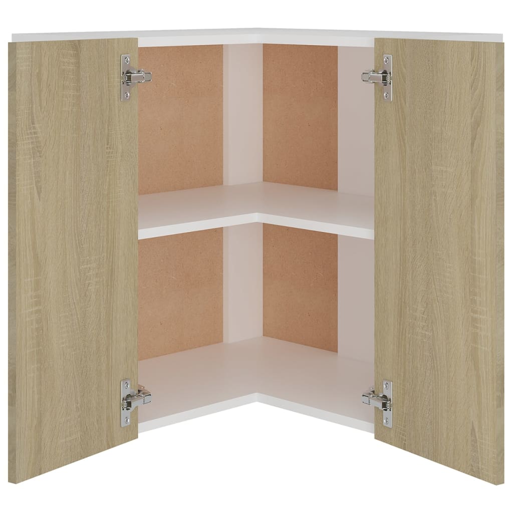 Unterschrank Lyon Weiß 60x46x81,5 cm Holzwerkstoff