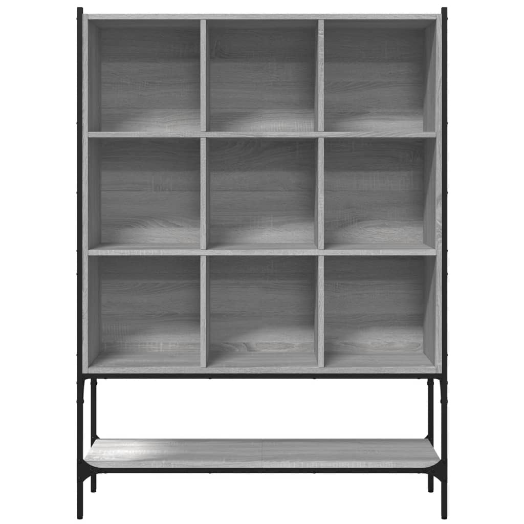 Bücherregal Schwarz 102x30x141,5 cm Holzwerkstoff