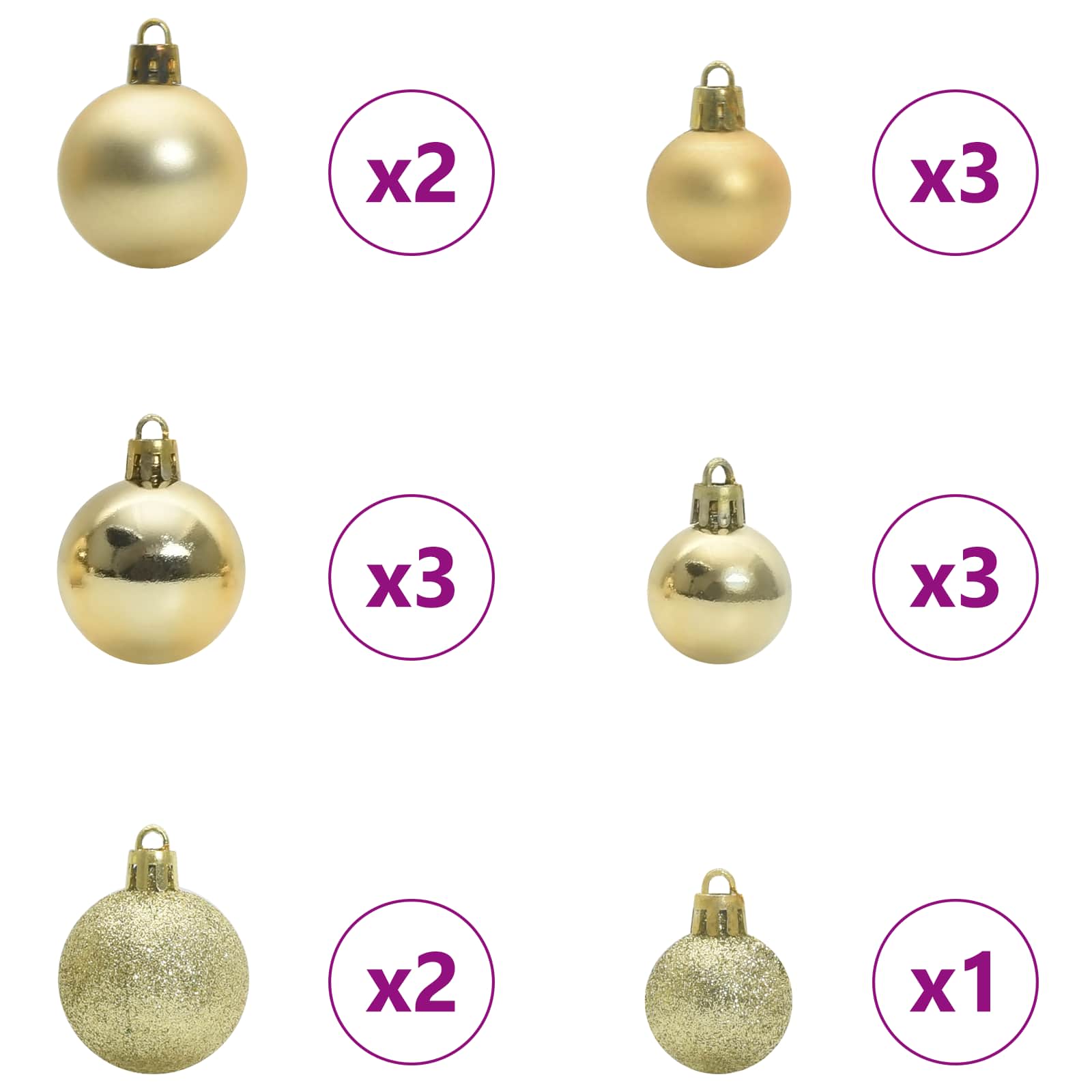Künstlicher Weihnachtsbaum Weiß 120 cm PVC und Stahl