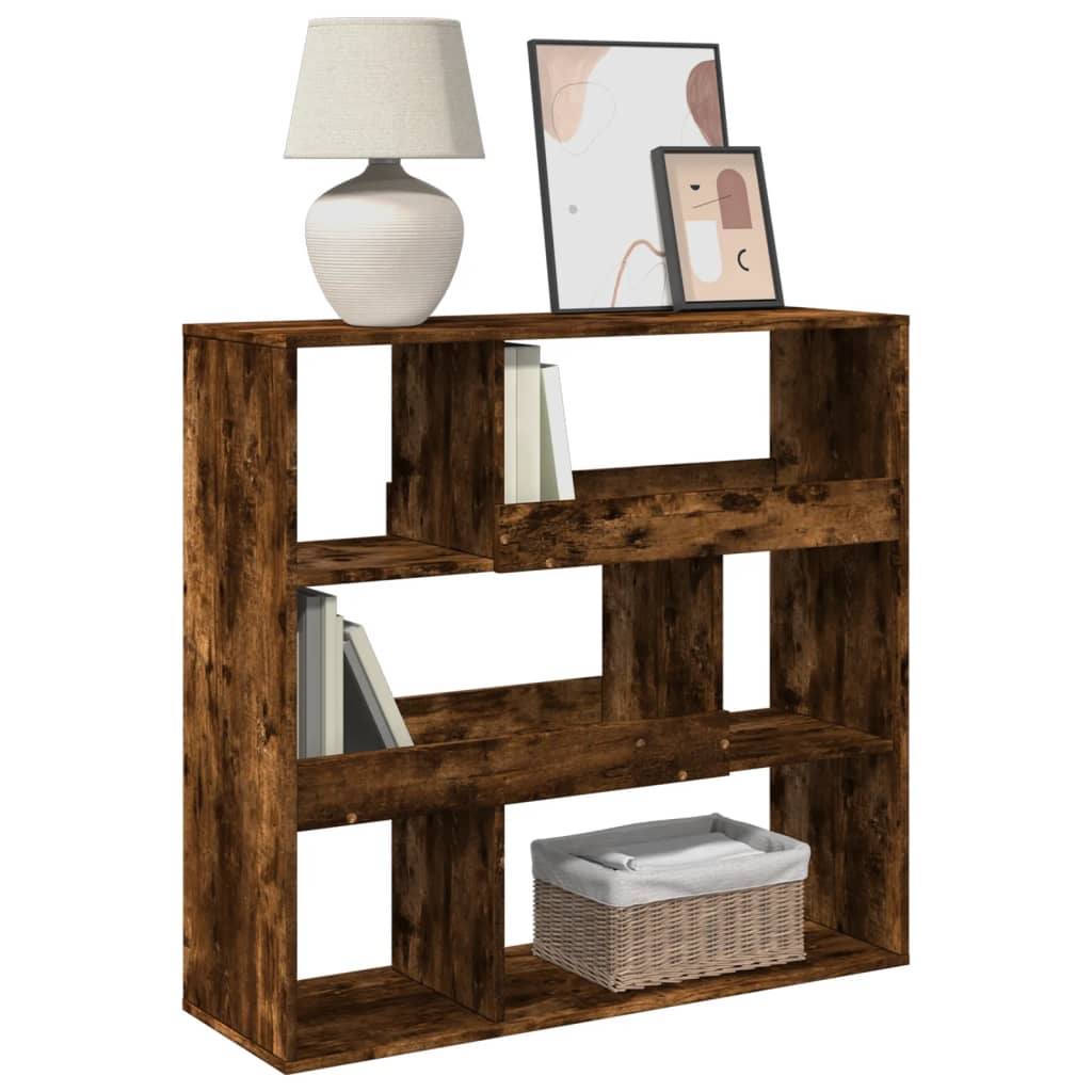 Bücherregal Räuchereiche 100x33x156,5 cm Holzwerkstoff