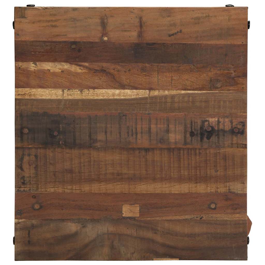 Couchtisch Braun 110 x 55 x 40 cm Massives upgecyceltes Holz