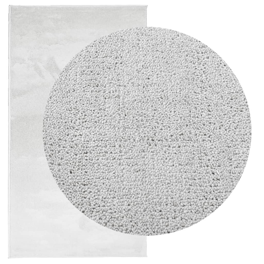 Teppich OVIEDO Kurzflor Anthrazit 120x120 cm