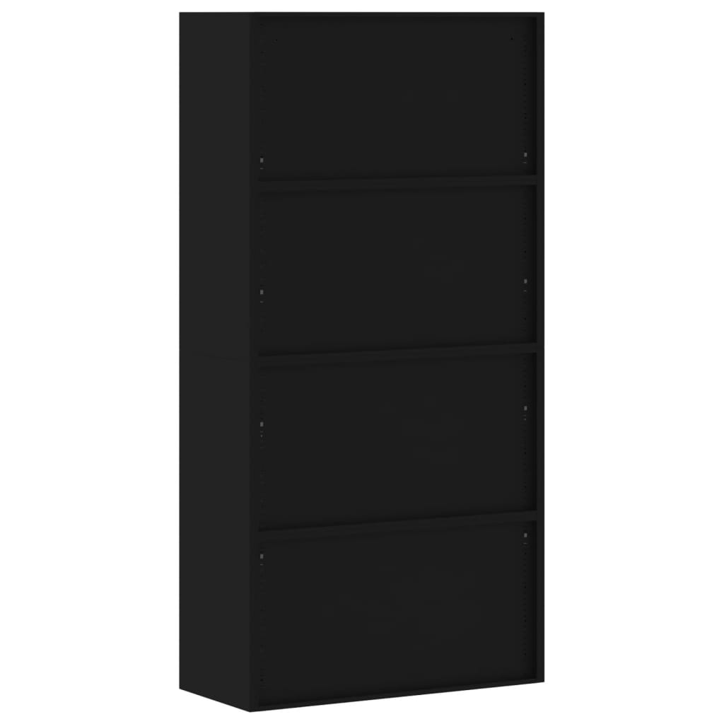 Aktenschrank Weiß 90x40x110 cm Stahl