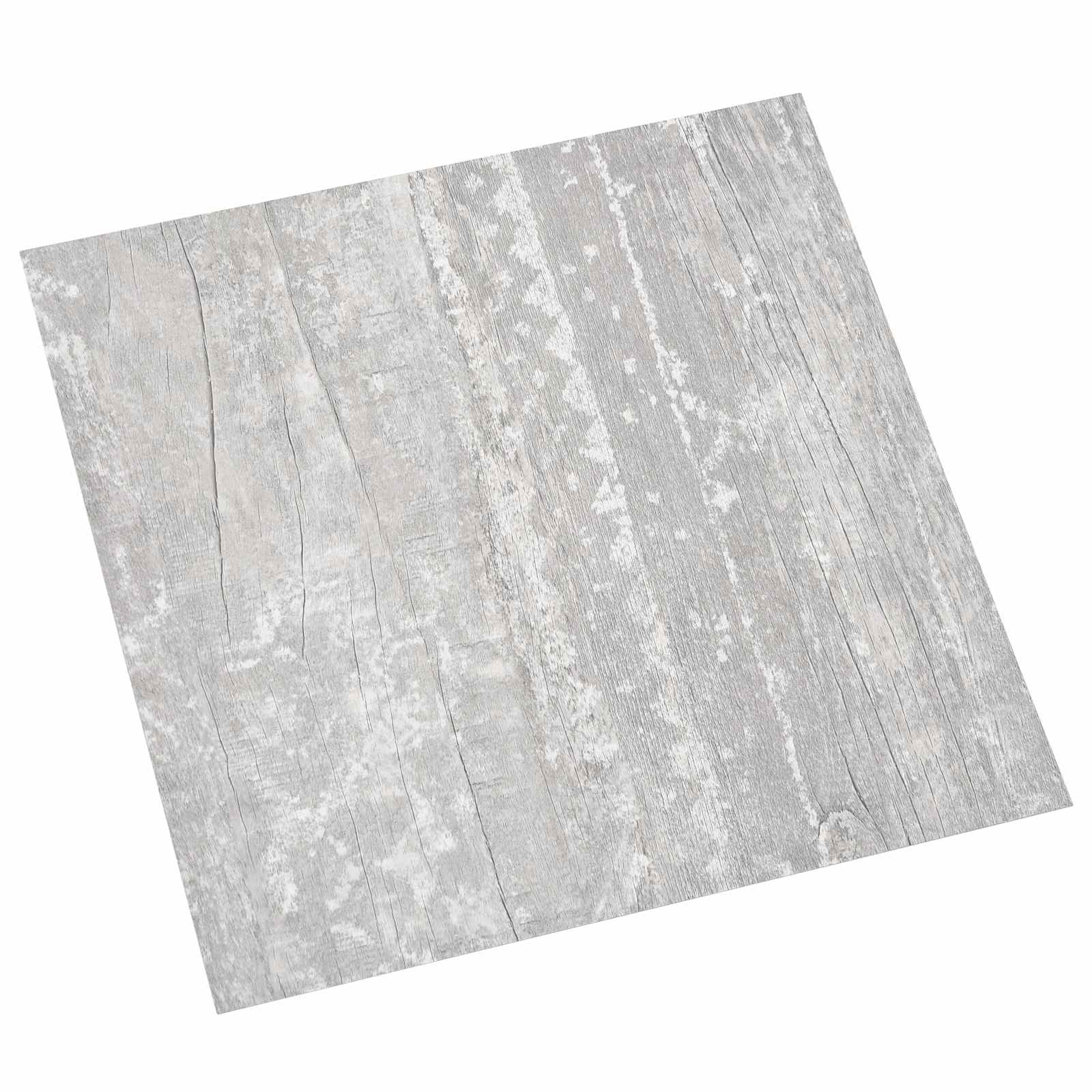 Selbstklebende Bodenplanken 30,5 x 30,5 cm 20 pcs PVC Betongrau