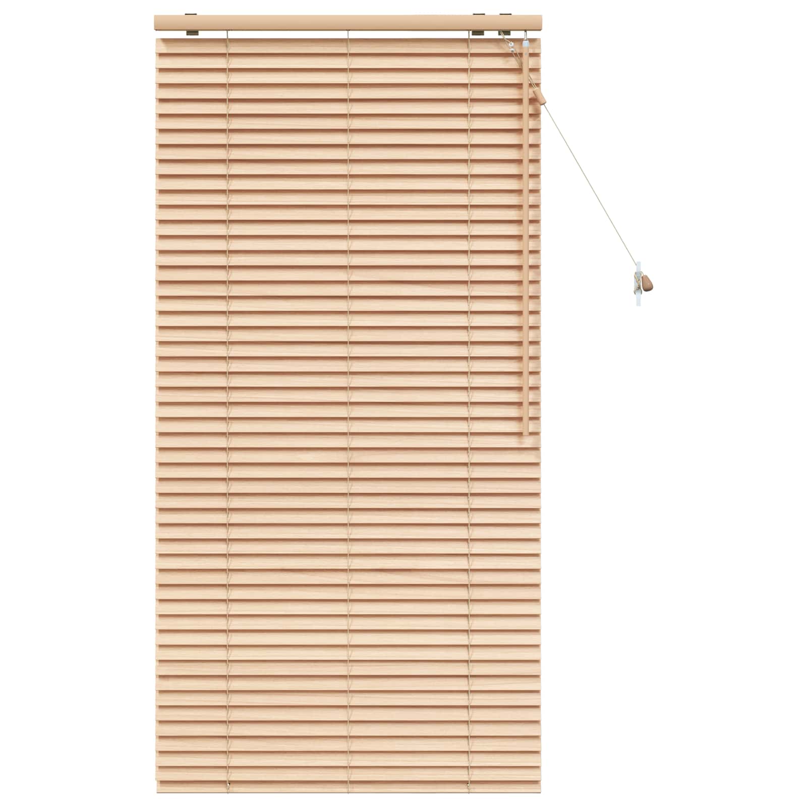 Jalousie Eichenoptik 40 x 130 cm 35 mm Massives Paulownia-Holz