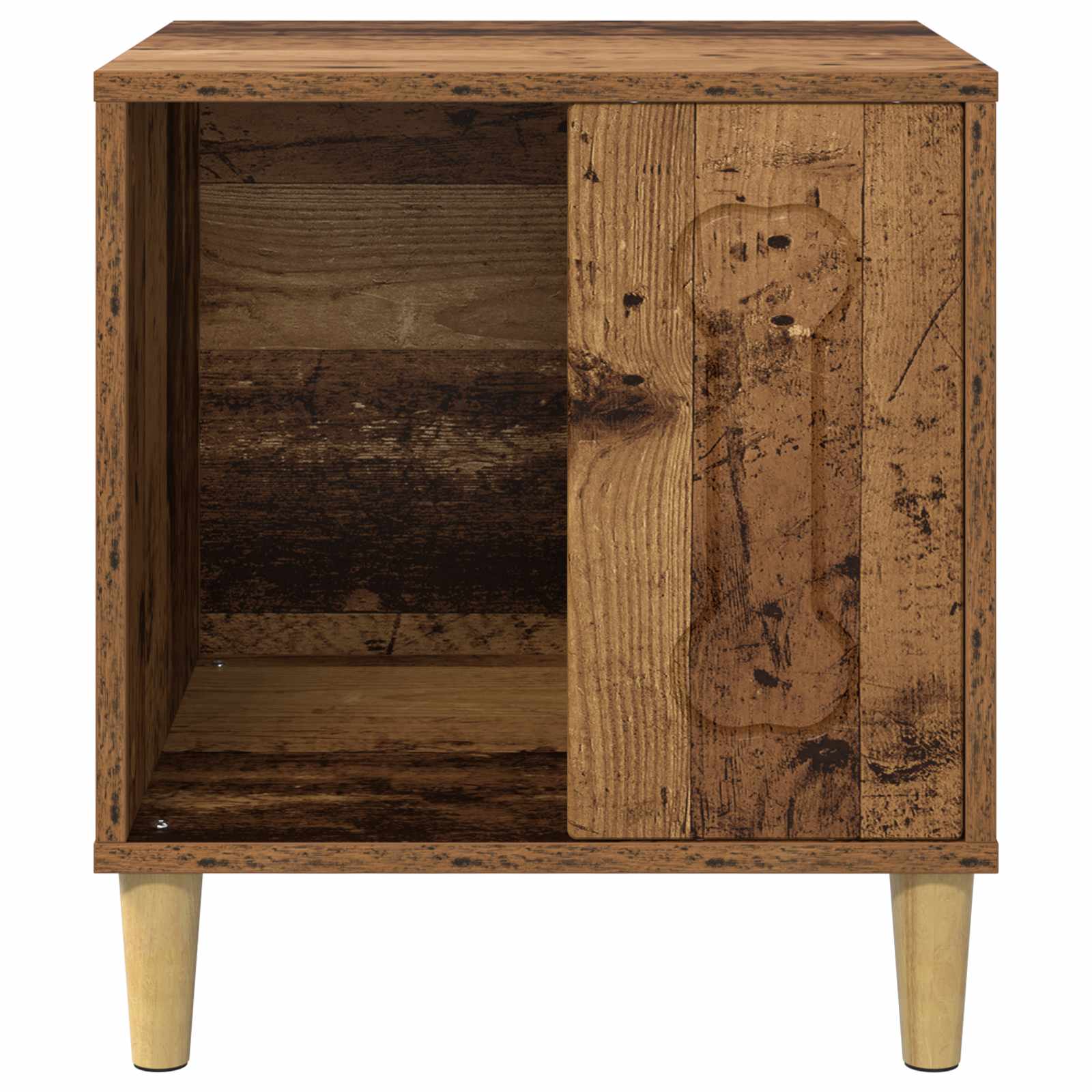 Hundehütte Weiß 44 x 42 x 49 cm Holzwerkstoff