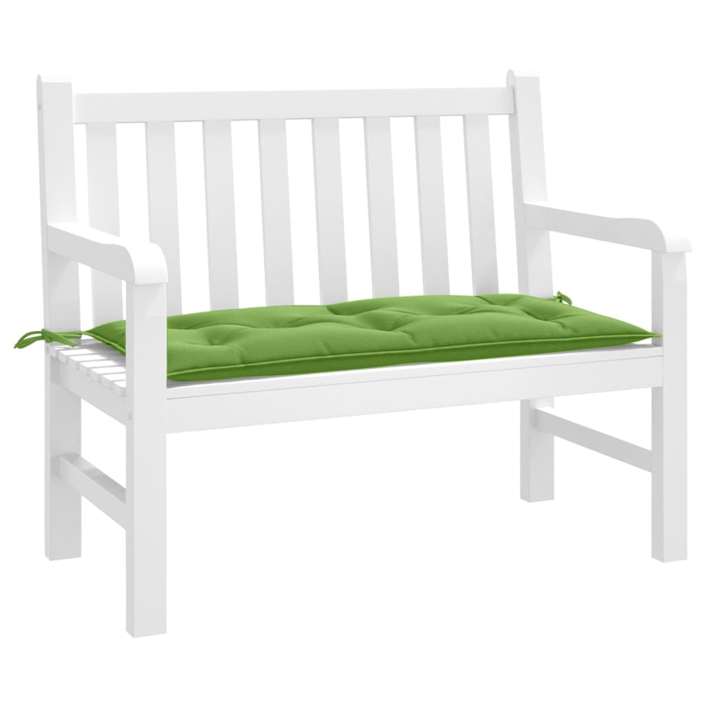 Gartenbank-Auflage Melange Anthrazit 100x50x7 cm Stoff