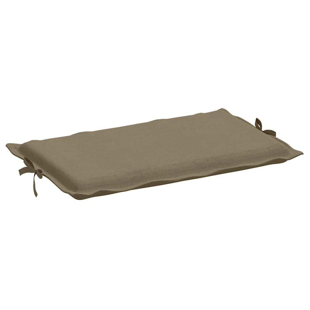 Sonnenliegen-Auflage Melange Anthrazit 186x58x4 cm Stoff