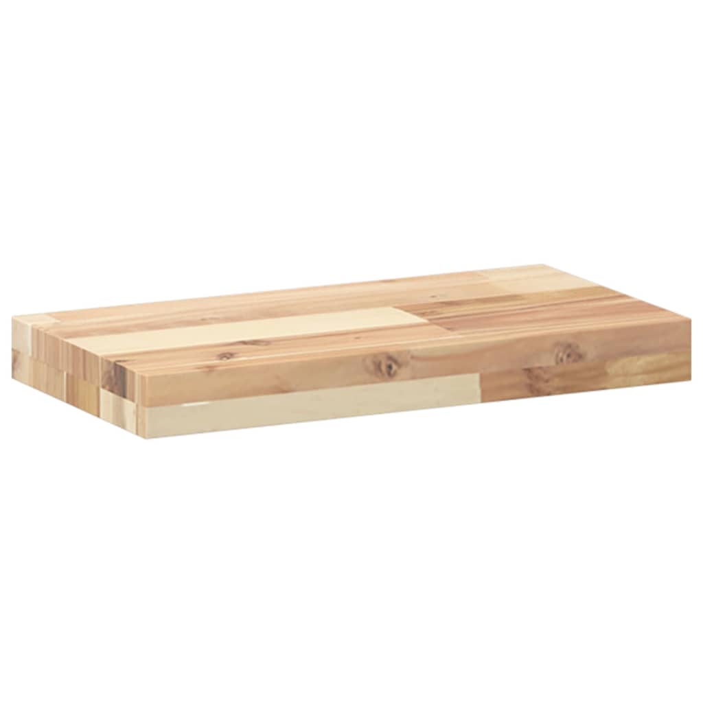 Tischplatte 40x20x2 cm Rechteckig Massivholz Akazie