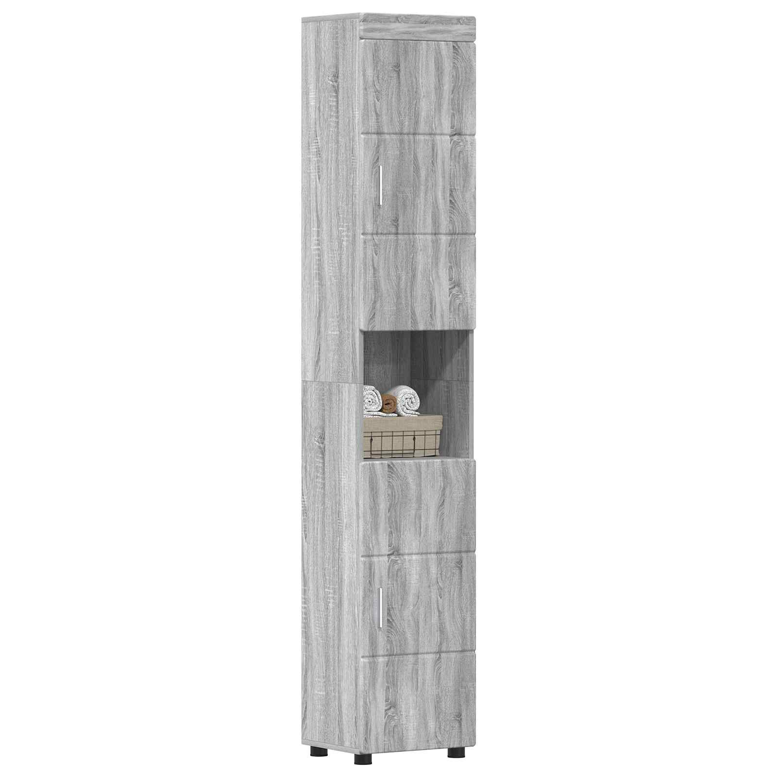 Badezimmermöbel-Set TULUM 2 pcs Weiß 60 x 34 x 63 cm