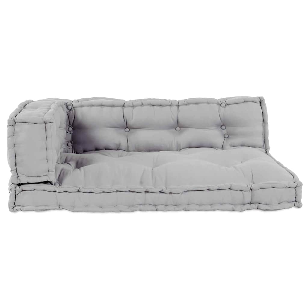 Palettensofa-Auflage Mehrfarbig Stoff Patchwork