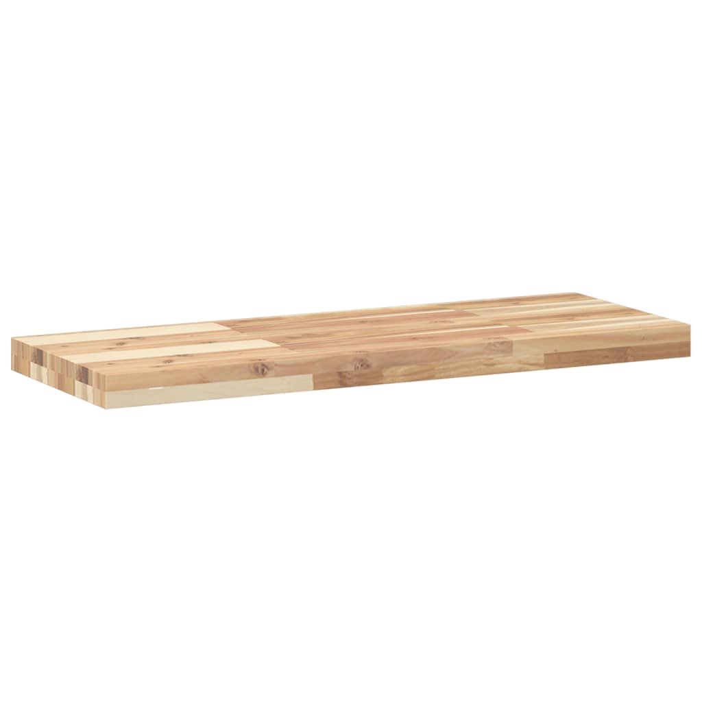 Tischplatte 40x20x2 cm Rechteckig Massivholz Akazie