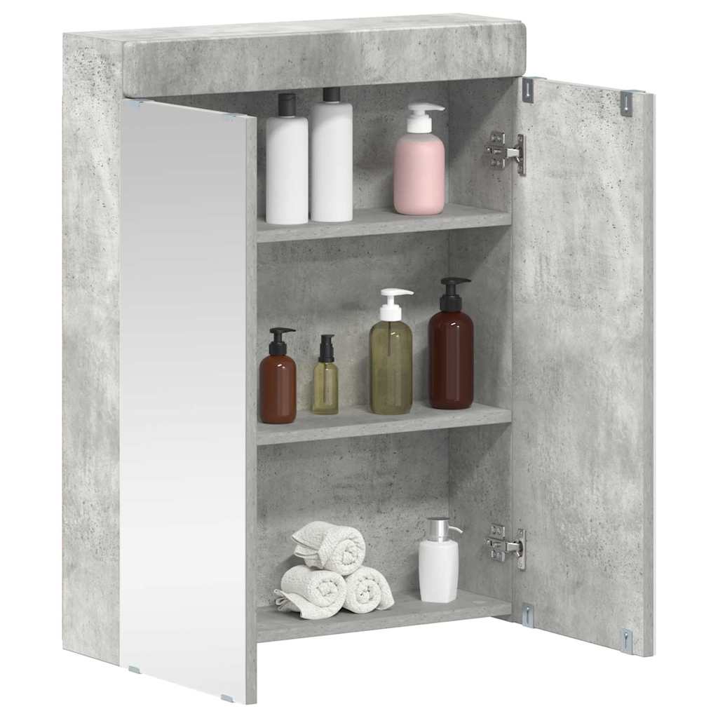 Badezimmermöbel-Set TULUM 2 pcs Weiß 60 x 34 x 63 cm