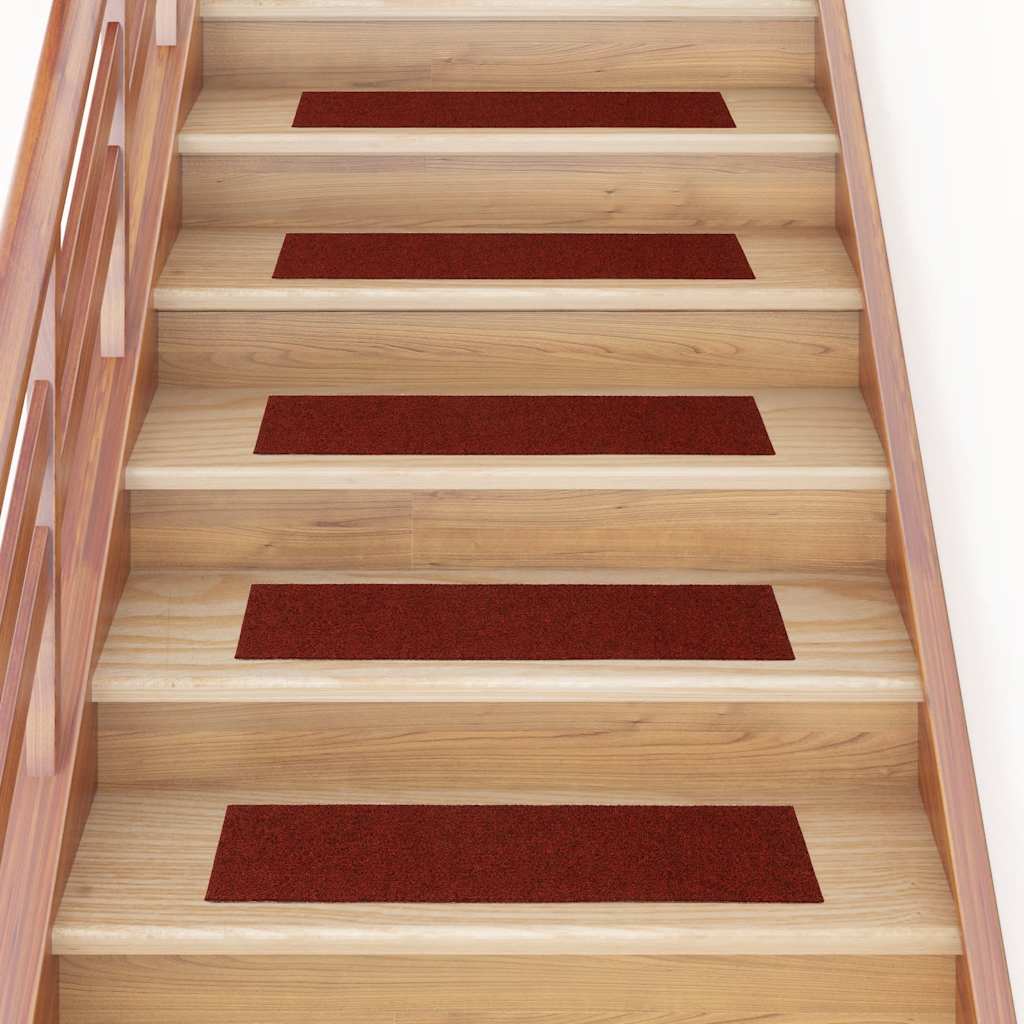 Stufenmatten Selbstklebend 15 Stk. 60x25 cm Hellbraun Rechteckig