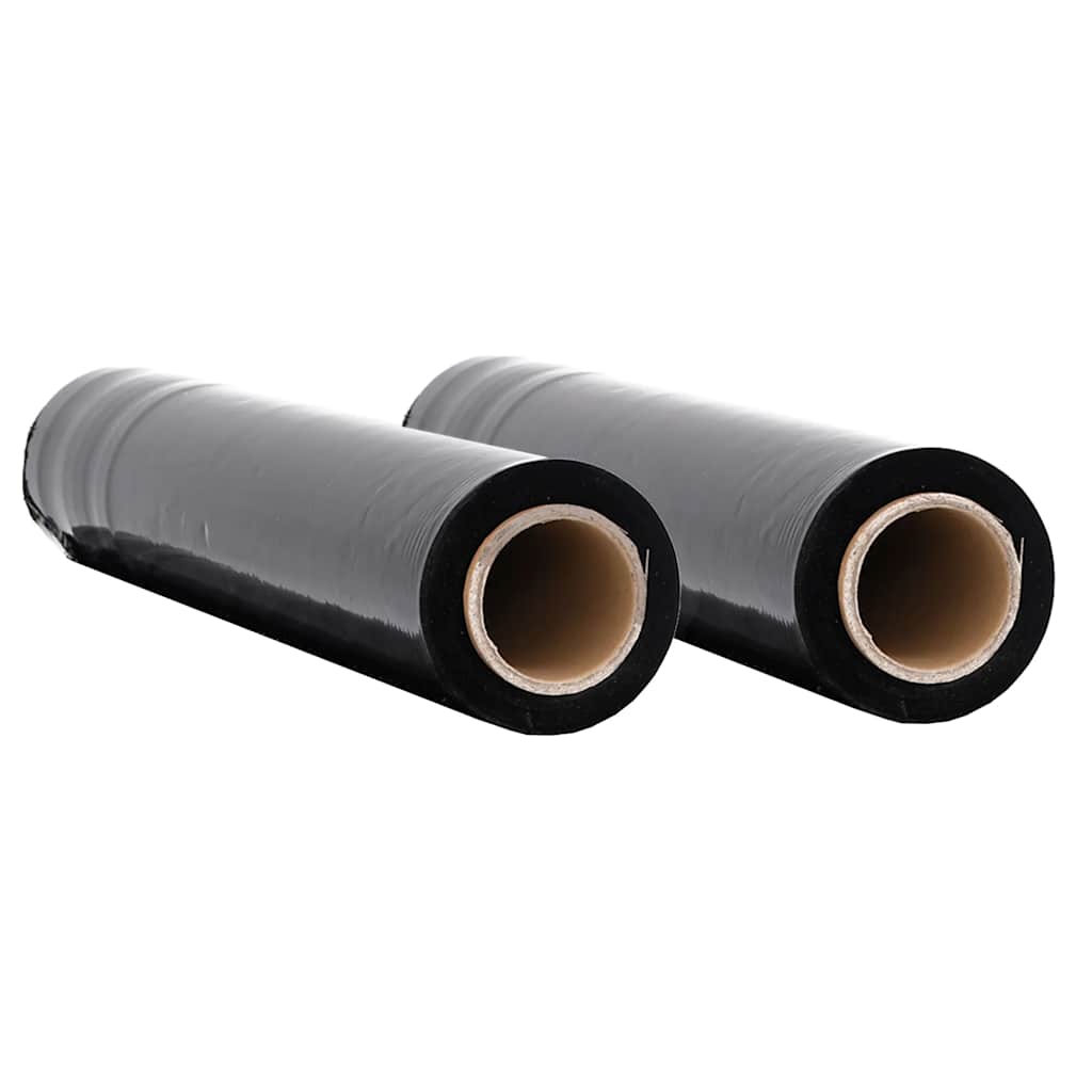 Stretchfolie 2 Stk. Transparent 17 μm 50 cm x 150 m