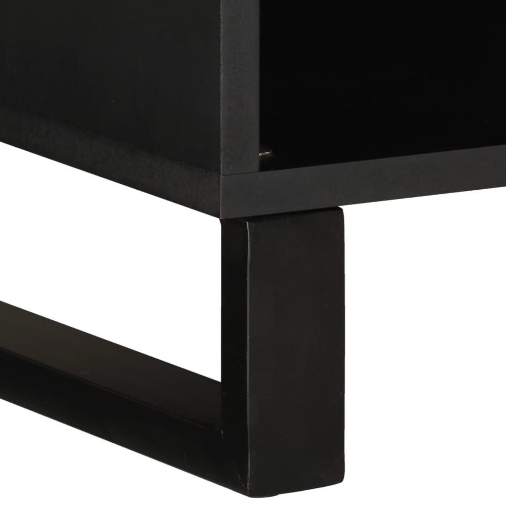 TV-Schrank 85x33x43,5 cm Altholz Massiv