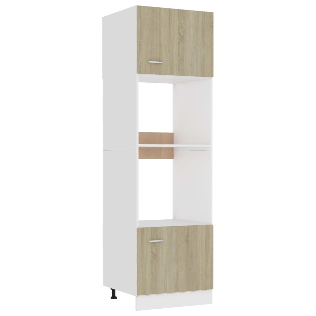 Spülenunterschrank Sonoma-Eiche 80x46x81,5 cm Holzwerkstoff