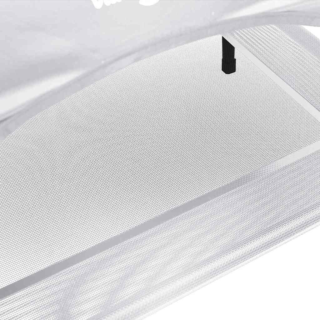 Hundeliege mit Dach Anthrazit Oxford-Gewebe und Stahl