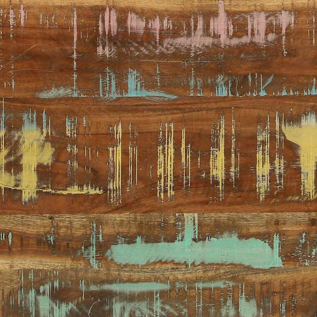 Aufbewahrungsbox 50 x 50 x 50 cm Massives upgecyceltes Holz