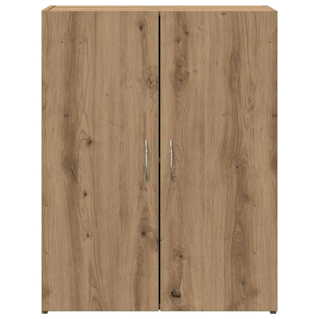 Aktenschrank Weiß 60x32x153 cm Holzwerkstoff