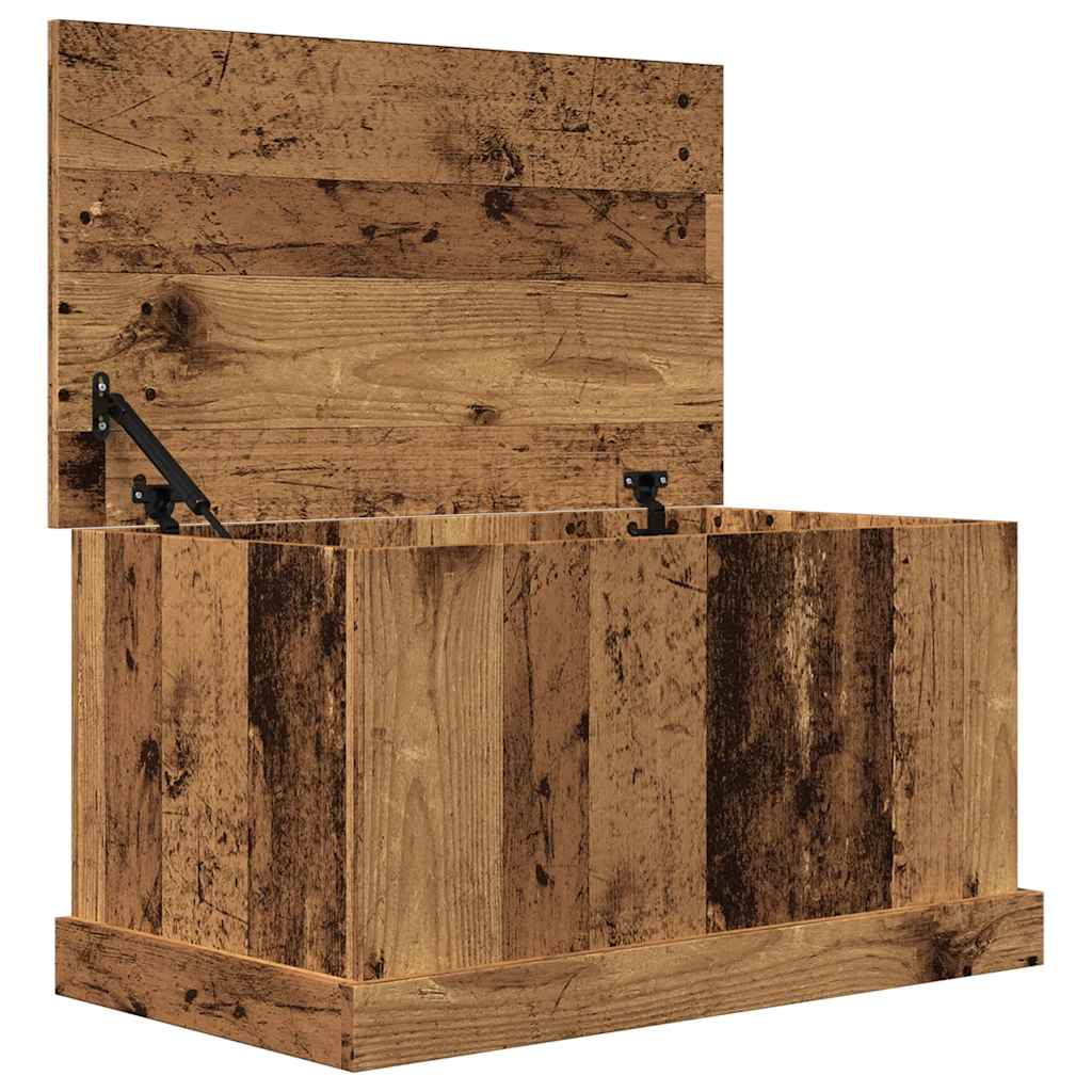 Aufbewahrungsbox Weiß 50 x 30 x 28 cm Holzwerkstoff