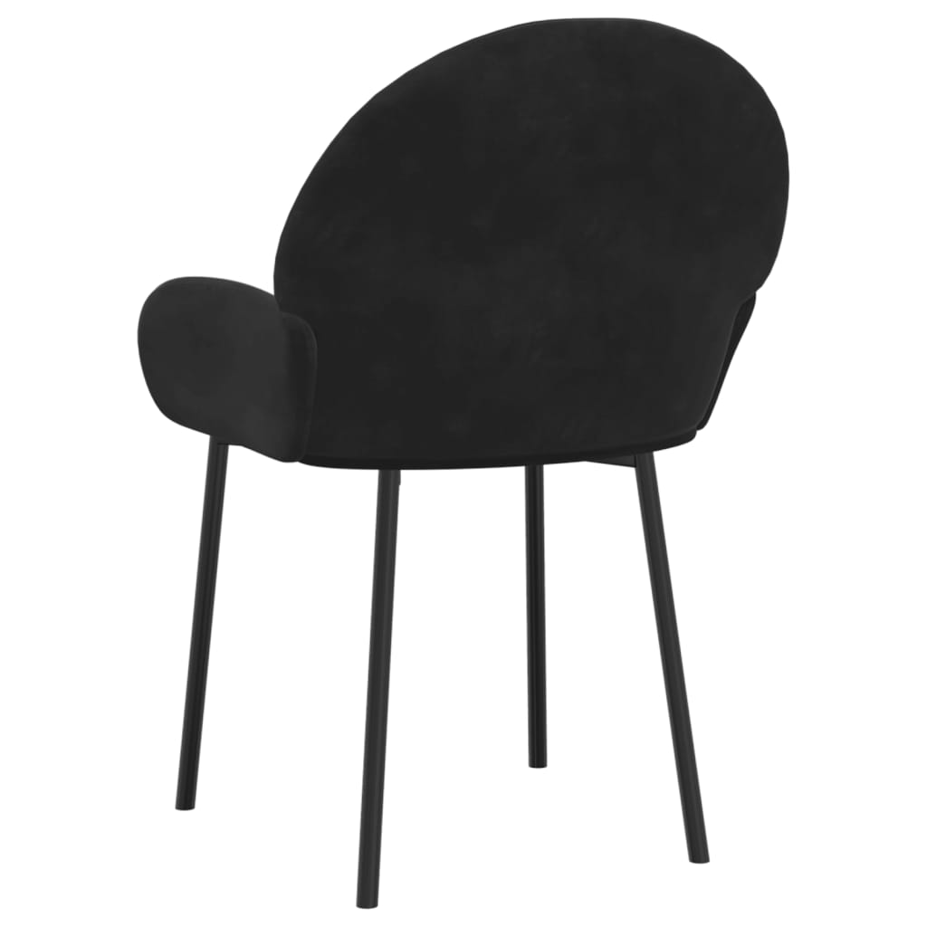 Esszimmerstühle 2 Stk. Blau Samt