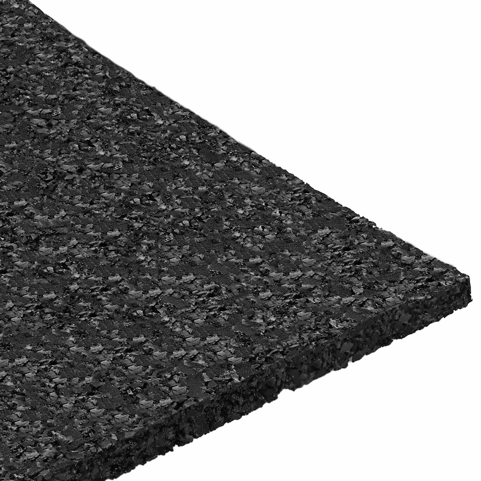 Gummigranulat-Patiopad Schwarz 6 x 9 x 0,3 cm Gummi