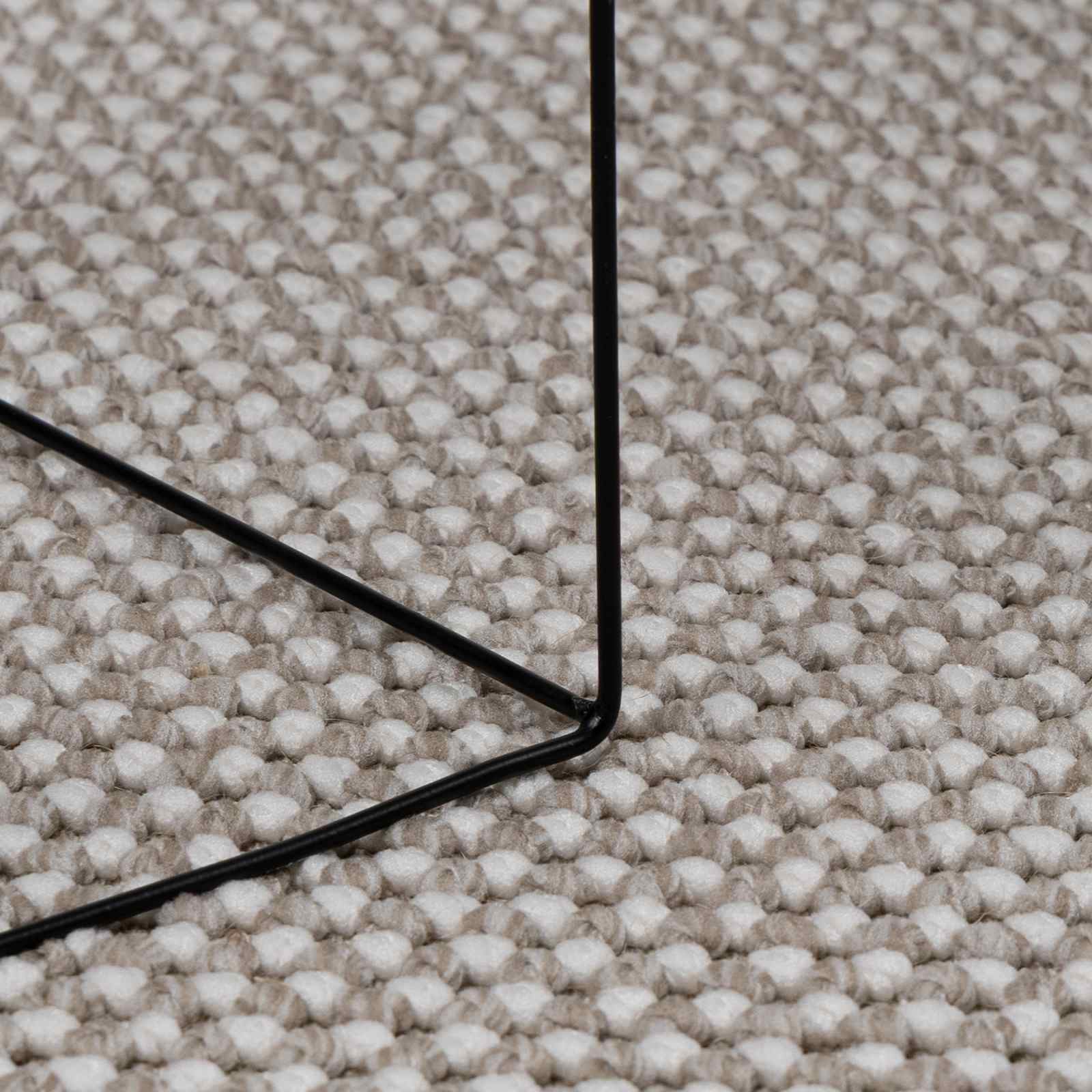 Bereichsteppiche Rechtwinklig LUGO Creme 150 x 80 cm Polyester