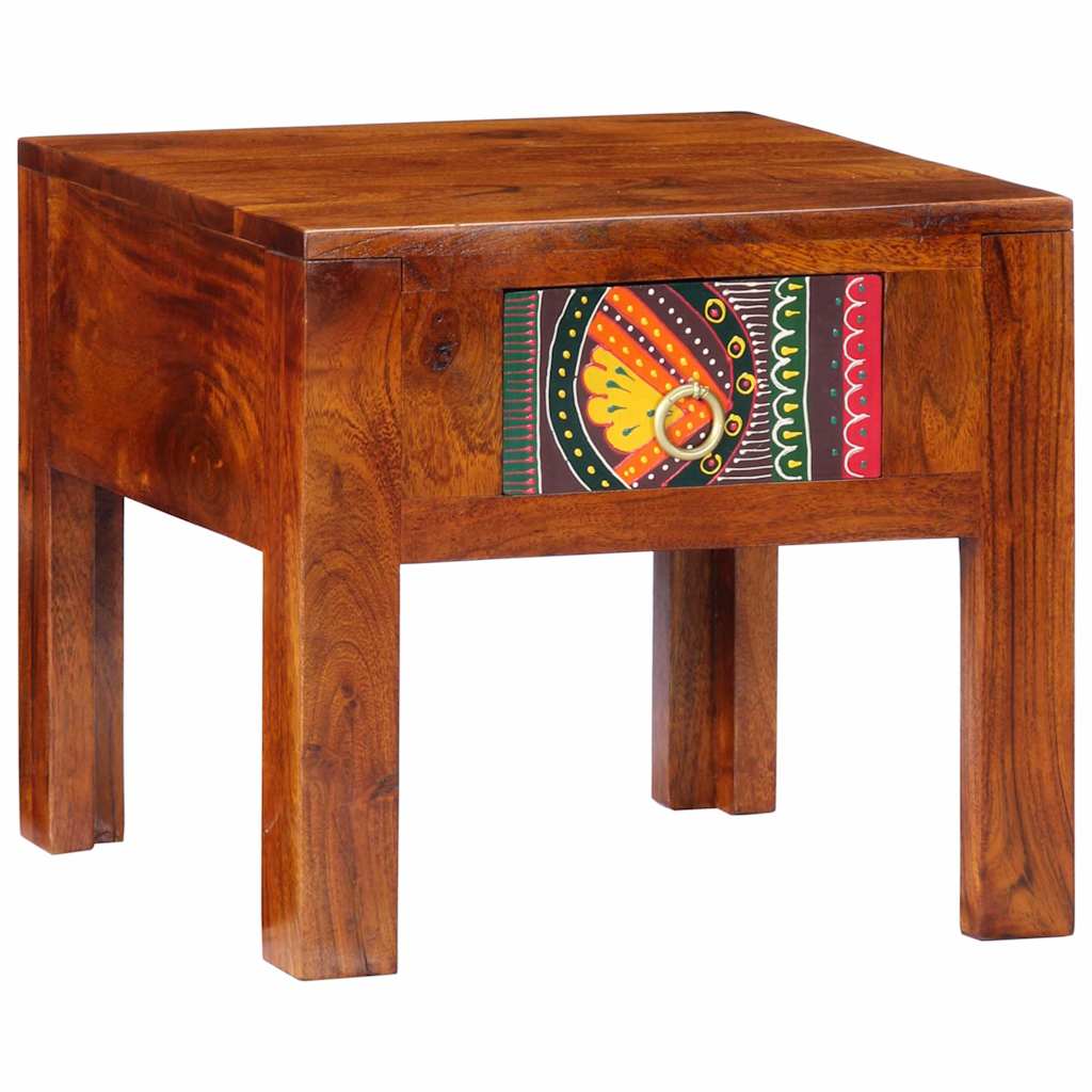 Nachttisch 40x35x45 cm Massivholz Akazie