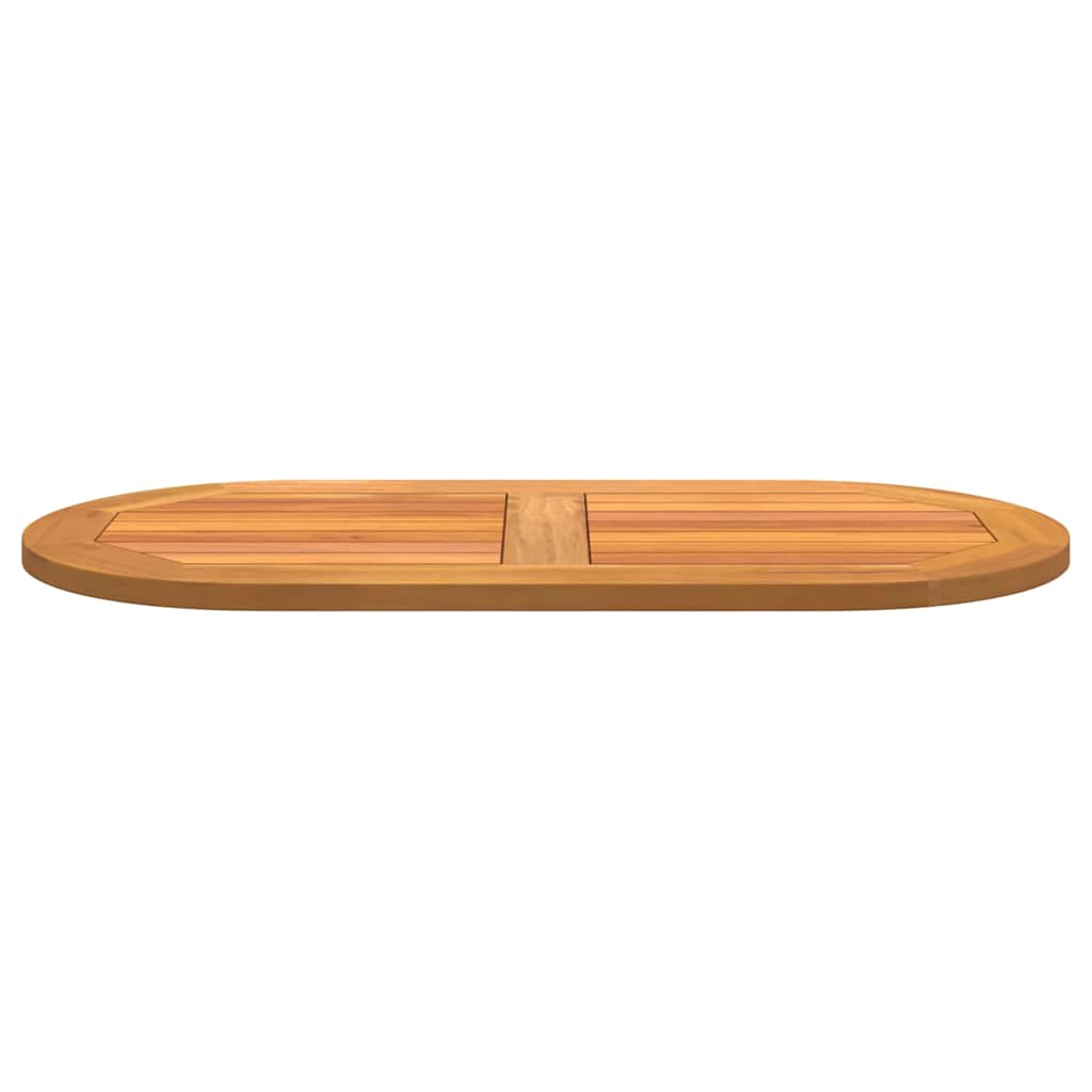 Tischplatte Öl-Natur 80 x 40 x 2 cm Massivholz Akazie