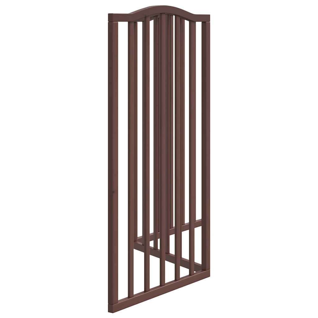 3-tlg. Hundetor Faltbar 150 cm Pappelholz