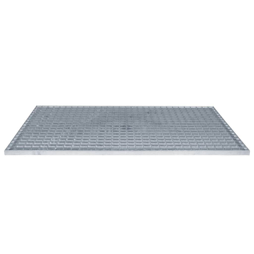 Gitter Silber 50 x 35 x 2 cm Feuerverzinkter Stahl