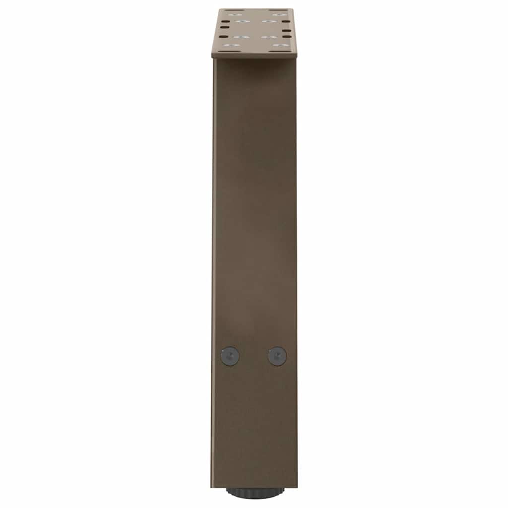 Couchtischbeine A-Form 2 Stk. 30x(30-31) cm Stahl