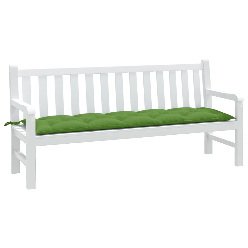 Gartenbank-Auflage Melange Anthrazit 100x50x7 cm Stoff
