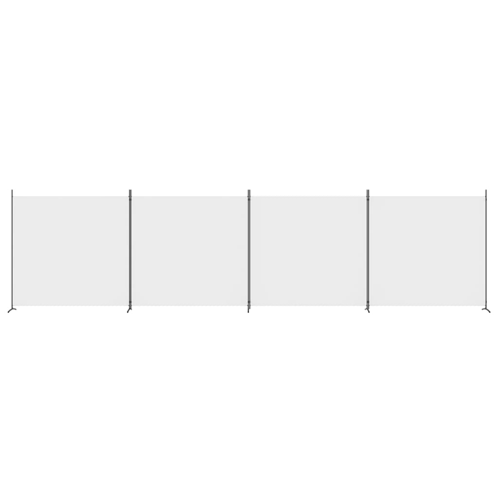Einzel Panel Raumteiler Beige 175 x 180 cm Stoff