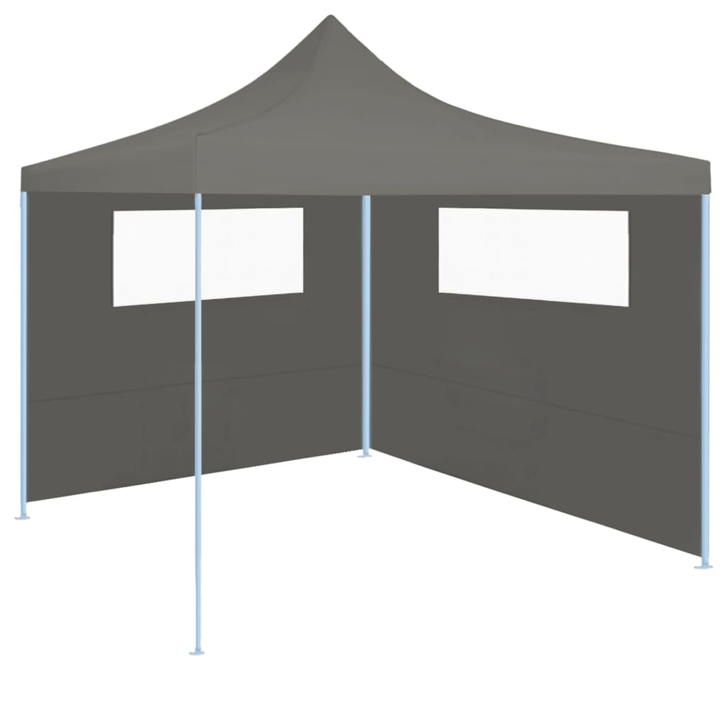 Pavillon-Seitenwände mit Fenstern 2 Stk. Creme