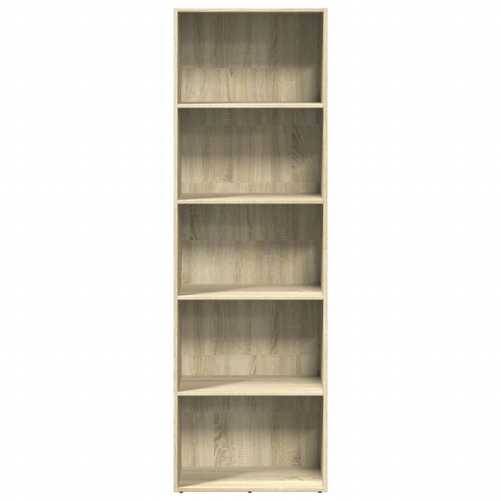 Bücherregal Weiß 80x30x189 cm Holzwerkstoff