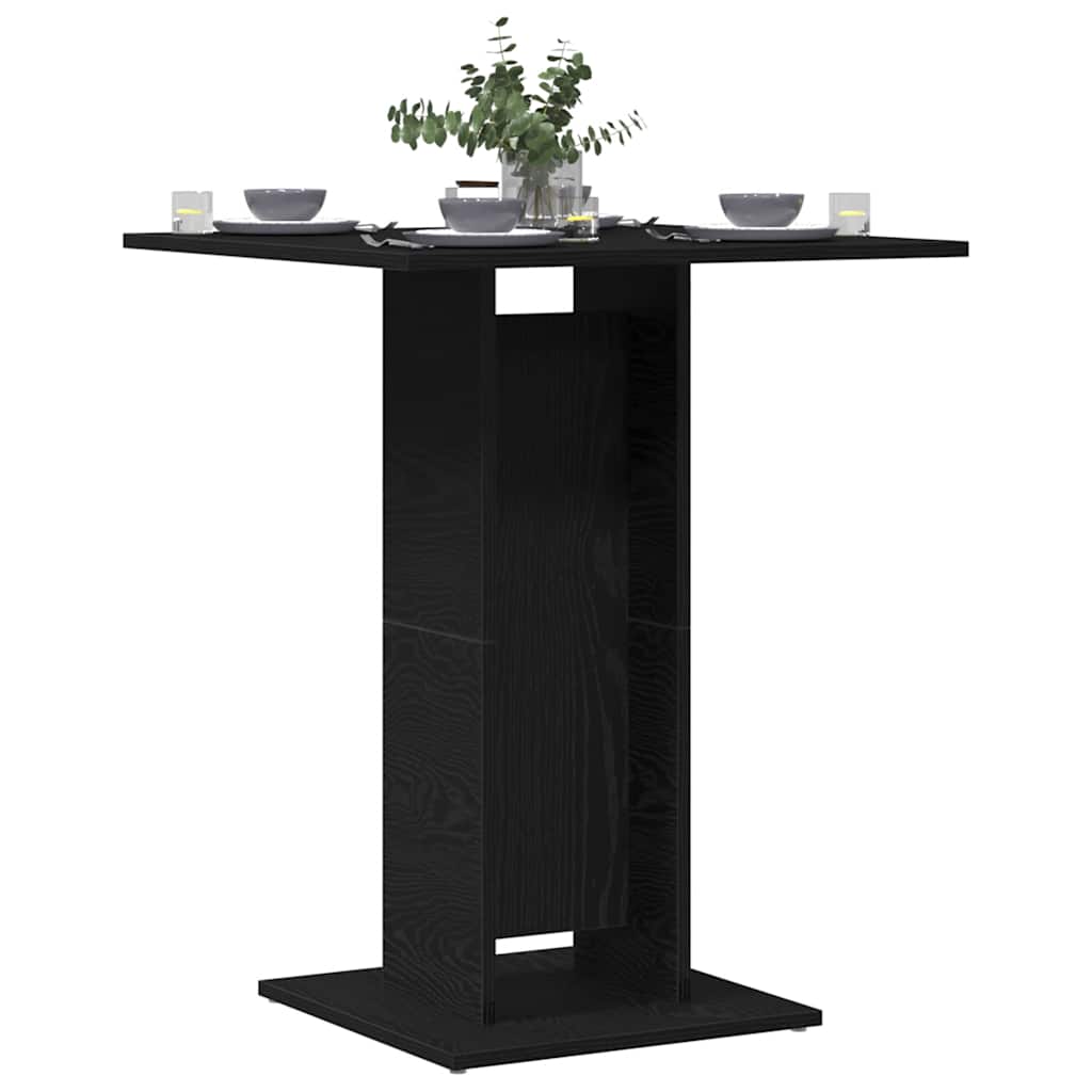 Bistrotisch Weiß 60x60x75 cm Holzwerkstoff