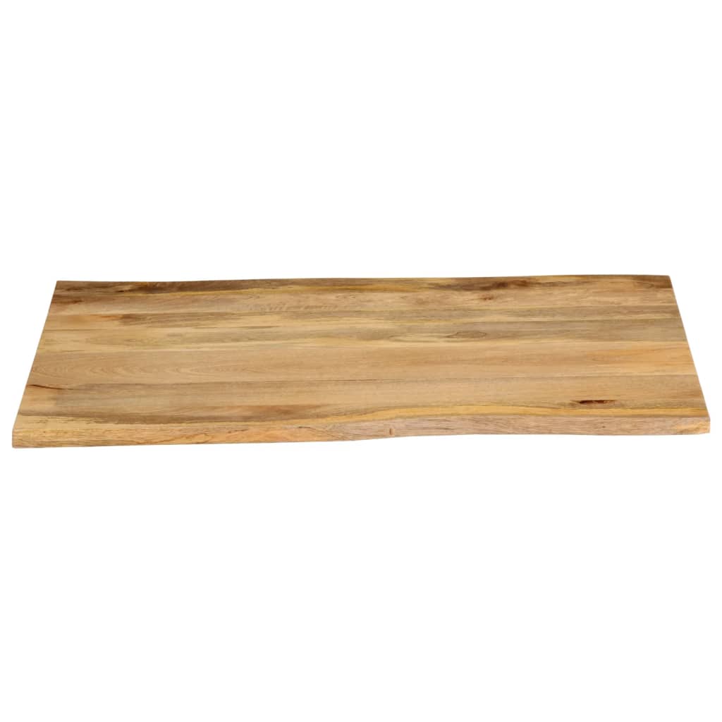Tischplatte 40x40x2,5 cm Rechteckig Massivholz Akazie Baumkante