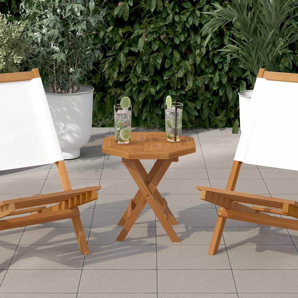 Tischplatte Massivholz Teak Rund 2,5 cm 40 cm