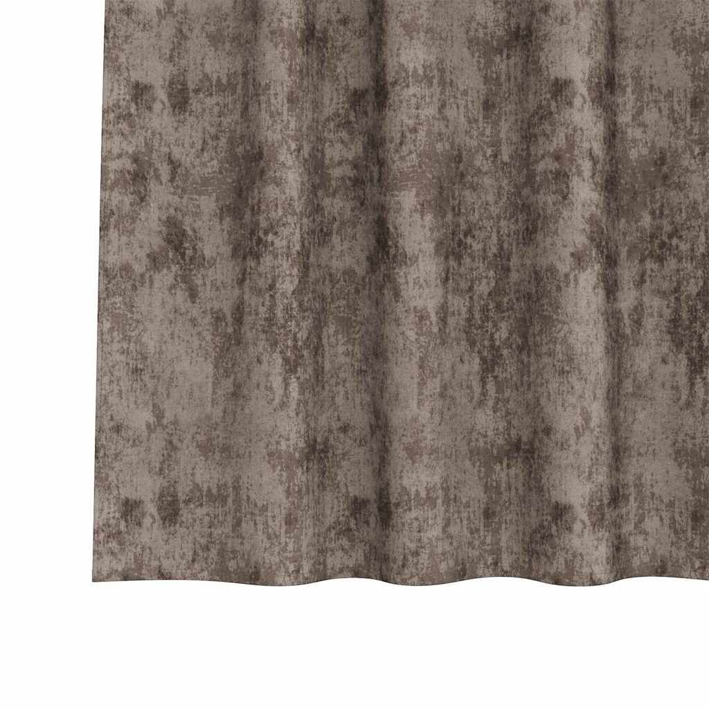 Samtvorhänge mit Vorhängen 2 pcs Weinrot 140 x 140 cm Samt