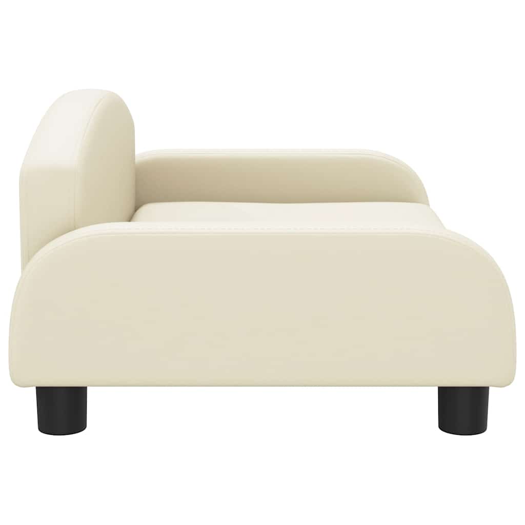 Hundebett Dunkelgrau 70x45x30 cm Stoff