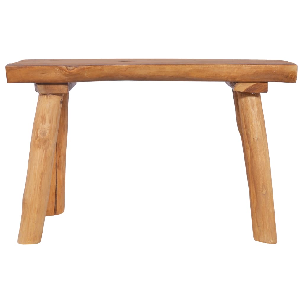 Gartenbank 120 cm Massivholz Teak