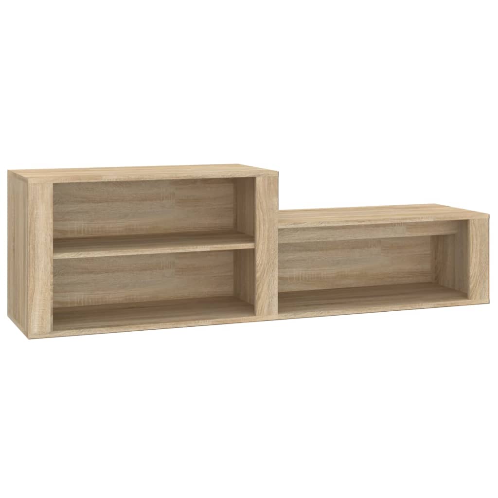 Schuhschrank Weiß 150x35x45 cm Holzwerkstoff