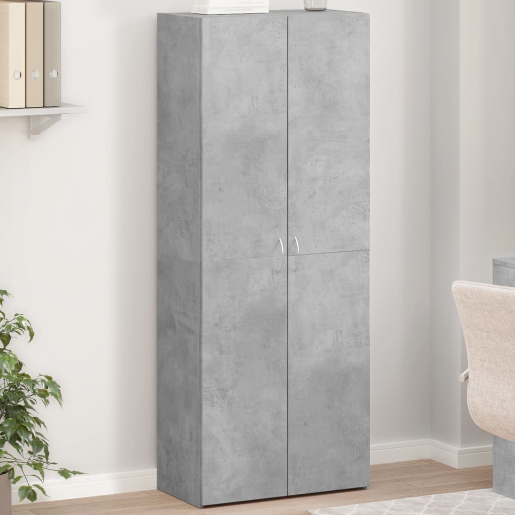 Aktenschrank Weiß 60x32x153 cm Holzwerkstoff