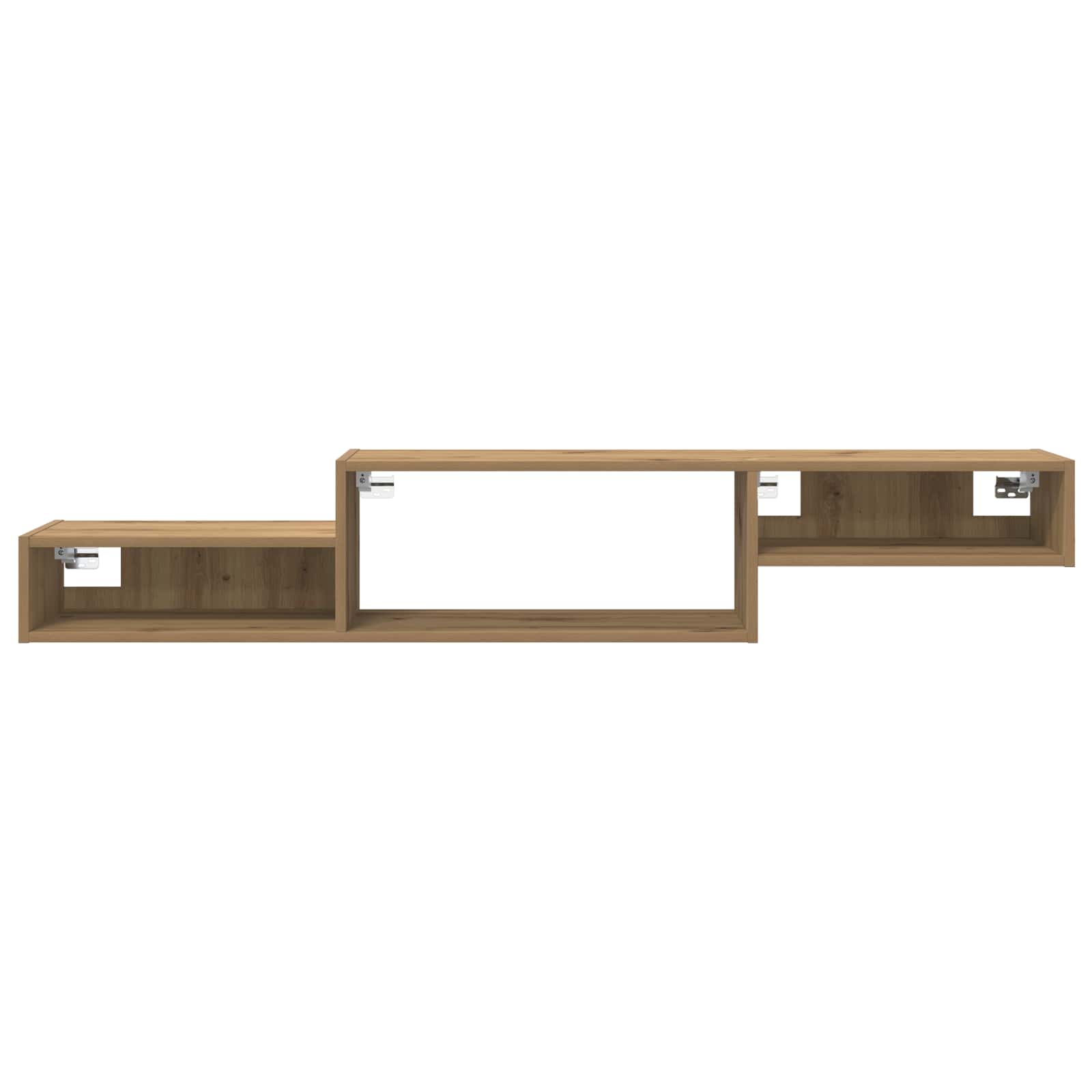 Wandmontierter TV-Schrank Wandhalterung Weiß 150 x 28 x 26 cm