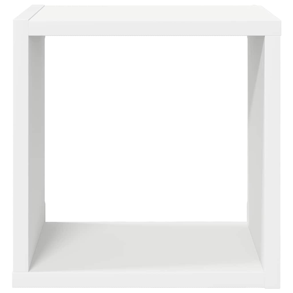 Würfelregale 2 Stk. Weiß 30x15x30 cm