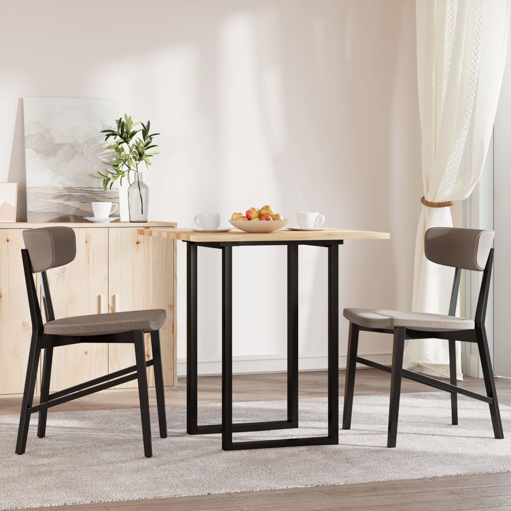Tischplatte Rund Ø40x2 cm Massivholz Akazie