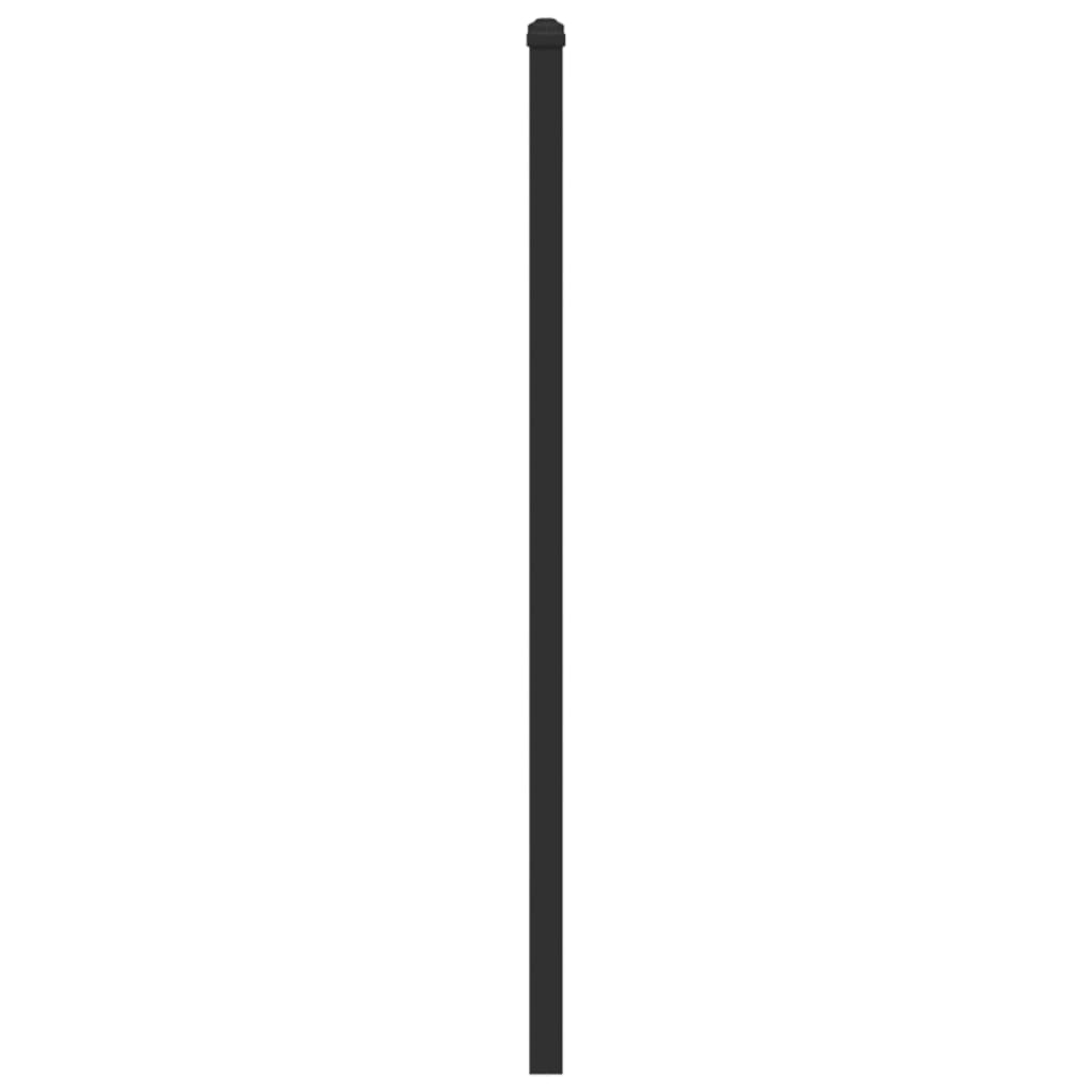 Ersatz-Kopfteil Räuchereiche 75 cm Holzwerkstoff und Stahl